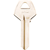 HY-KO 11010CO98 Key Blank, Brass, Nickel, For: Corbin Russwin Cabinet, House Locks and Padlocks - 10 Pack