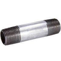 B & K 570-100BC Pipe Nipple, 3 in, Threaded, Steel, SCH 40 Schedule, 10 in L
