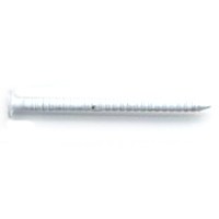 MAZE AT3-1-1/4-8252-WH Trim Nail, Hand Drive, 1-1/4 in L, Aluminum, Flat Head, Smooth Shank, White,