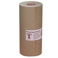Trimaco EasyMask 12906 Trim Masking Paper, 180 ft L, 6 in W, Brown