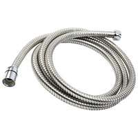 Boston Harbor 105733CP Shower Hose, 60 to 82 in L Hose, Stainless Steel, Chrome