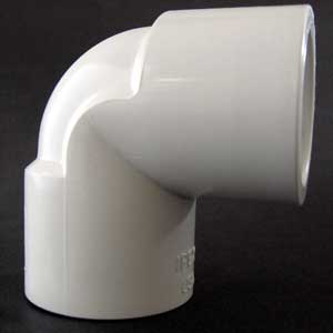 Xirtec 140 435506 Pipe Elbow, 1/2 in, Socket x FPT, 90 deg Angle, PVC, White, SCH 40 Schedule, 150 p