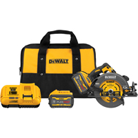 DeWALT DCS578X2 Brushless Circular Saw with Brake Kit, Battery Included, 60 V, 9 Ah, 7-1/4 in Dia Bl