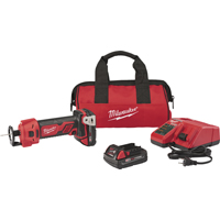 Milwaukee 2627-22CT Cut-Out Tool Kit, Battery Included, 18 V, 1.5 Ah, 28,000 rpm Speed