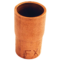 EPC 118 Series 32076 Pipe Reducer, 1 x 1/2 in, FTG x Sweat
