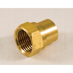 aqua-dynamic 9972-134 Pipe Adapter, 1/2 x 3/4 in, FPT x Compression, Brass