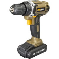 ROCKWELL Shop Series SS2811 Compact Drill Kit, Battery Included, 18 V, 1.3 Ah, 3/8 in Chuck, Keyless