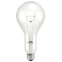 Sylvania 15744 Incandescent Lamp, 300 W, PS30 Lamp, Medium Lamp Base, 5820 Lumens, 2850 K Color Temp