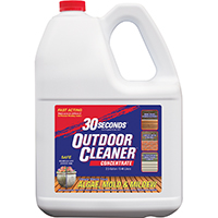30 SECONDS 2.5G30S Outdoor Cleaner, 2.5 gal Bottle, Liquid, Light Yellow - 2 Pack