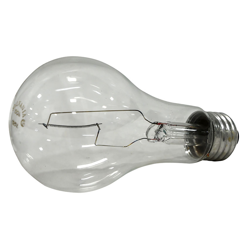 Sylvania 13125 Incandescent Light Bulb, 150 W, A21 Lamp, Medium E26 Lamp Base, 2740 Lumens, 2850 K C