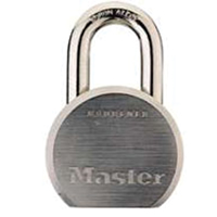 Master Lock Magnum M930BLCDLHHC Padlock, Different Key, 7/16 in Dia Shackle, Boron Carbide Shackle,