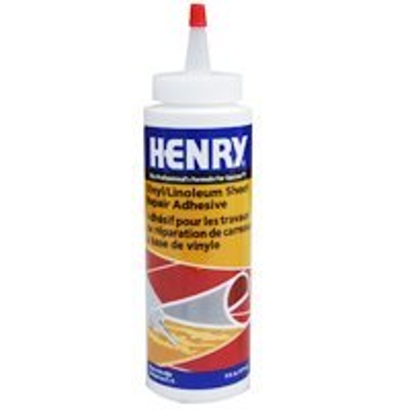 HENRY 12394 FRC Vinyl Tile Repair Adhesive, Paste, Mild, Off-White, 6 oz Bottle