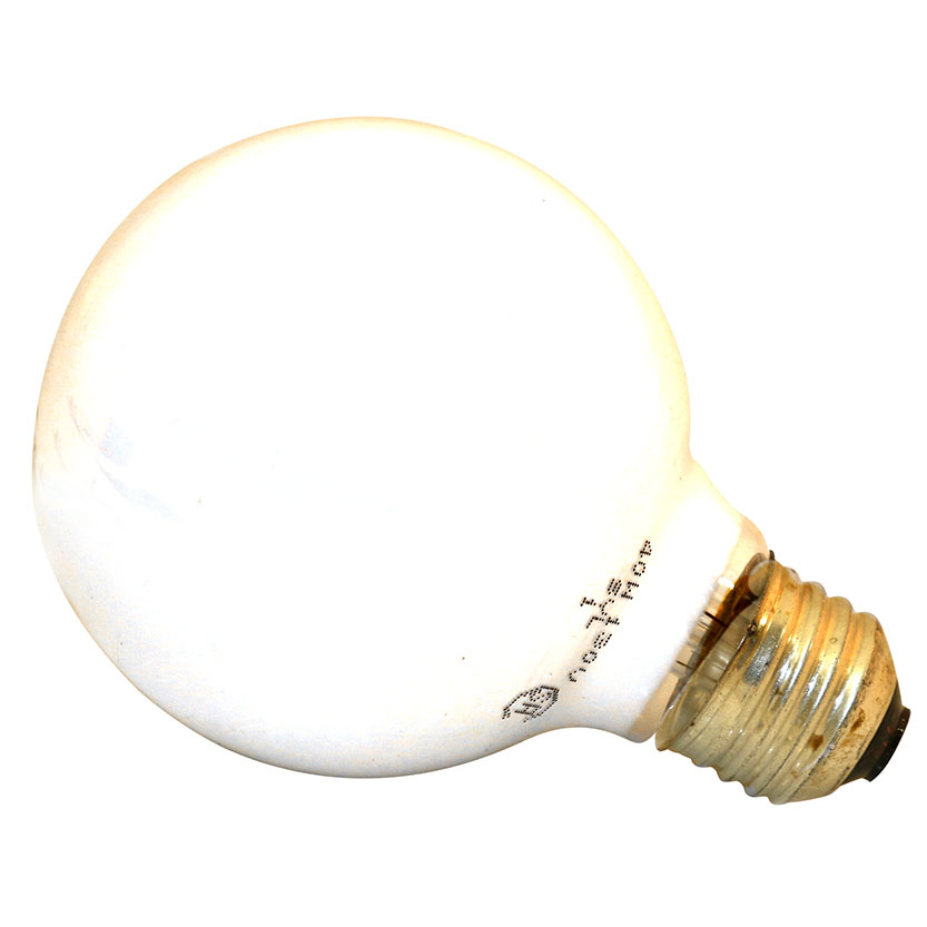 Sylvania 14190 Incandescent Lamp, 40 W, G25 Lamp, Medium E27 Lamp Base, 260 Lumens, 2850 K Color Tem
