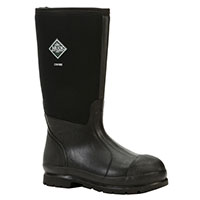 Muck CHORE HI CHH-000A-BL-070 Boots, 7, Black, Rubber Upper