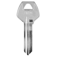 HY-KO 11010CO107 Key Blank, Brass, Nickel-Plated, For: Corbin/Russwin CO107 Locks - 10 Pack