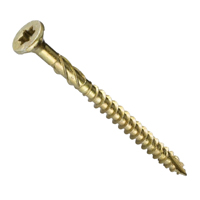 GRK Fasteners R4 Series 00139 Framing and Decking Screw, #10 Thread, 3-1/2 in L, Round Head, Star Dr