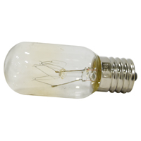 Sylvania 18365 Incandescent Lamp, 25 W, T8 Lamp, Intermediate E17 Lamp Base, 230 Lumens, 2850 K Colo