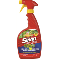 Sevin 100545274 Ready-to-Use Insect Killer, Liquid, Spray Application, Garden, 1 qt Bottle