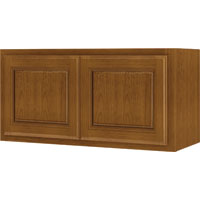 Sunco Randolph Series W3315RT-B/A Kitchen Cabinet, 33 in OAW, 12 in OAD, 15 in OAH, Wood, Amber
