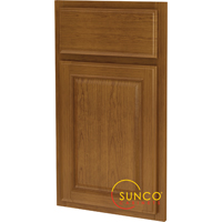 Sunco CSF36RT-SC Diagonal Corner Sink Front, 36 in W, Wood