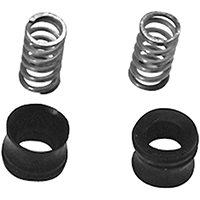 Danco DL-4 Series 80703 Seat and Spring Kit, Rubber/Stainless Steel, Black