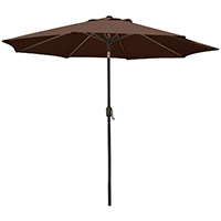 Seasonal Trends 60037 Crank Umbrella, 92.9 in H, 107.9 in W Canopy, 107.9 in L Canopy, Round Canopy,