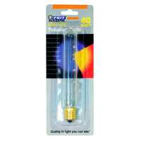 Feit Electric BP40T61/2 Incandescent Lamp, 40 W, T6-1/2 Lamp, Intermediate E17 Lamp Base, 244 Lumens - 6 Pack