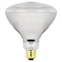 Feit Electric 65PAR/FL/1 Incandescent Bulb, 65 W, BR40 Lamp, Medium E26 Lamp Base, 2700 K Color Temp