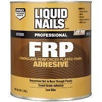 Liquid Nails FRP-310 Panel Adhesive, Off-White, 1 gal Container - 2 Pack