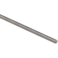 Stanley Hardware 4002BC Series N218-230 Threaded Rod, 3/8-16 in Thread, 36 in L, Coarse Grade, Stain