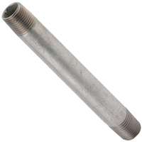 Prosource 1/2X31/2G Pipe Nipple, 1/2 in, Male, Steel, SCH 40 Schedule, 3-1/2 in L