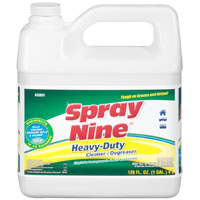 Spray Nine 26801 Cleaner/Degreaser, 1 gal, Liquid, Citrus, Clear