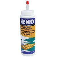HENRY 12396 FRC Vinyl Tile Repair Adhesive, Paste, Mild, Off-White, 6 oz Bottle