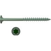 CAMO 0347159 Structural Screw, 2-1/2 in L, Flat Head, Star Drive, Sharp Point, Carbon Steel, ProTech