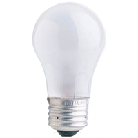 Feit Electric BP40A15/CAN Incandescent Bulb, 40 W, A15 Lamp, Medium E26 Lamp Base, 2700 K Color Temp - 6 Pack