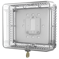 Honeywell CG-511 Thermostat Guard with Inner Shelf, Plastic