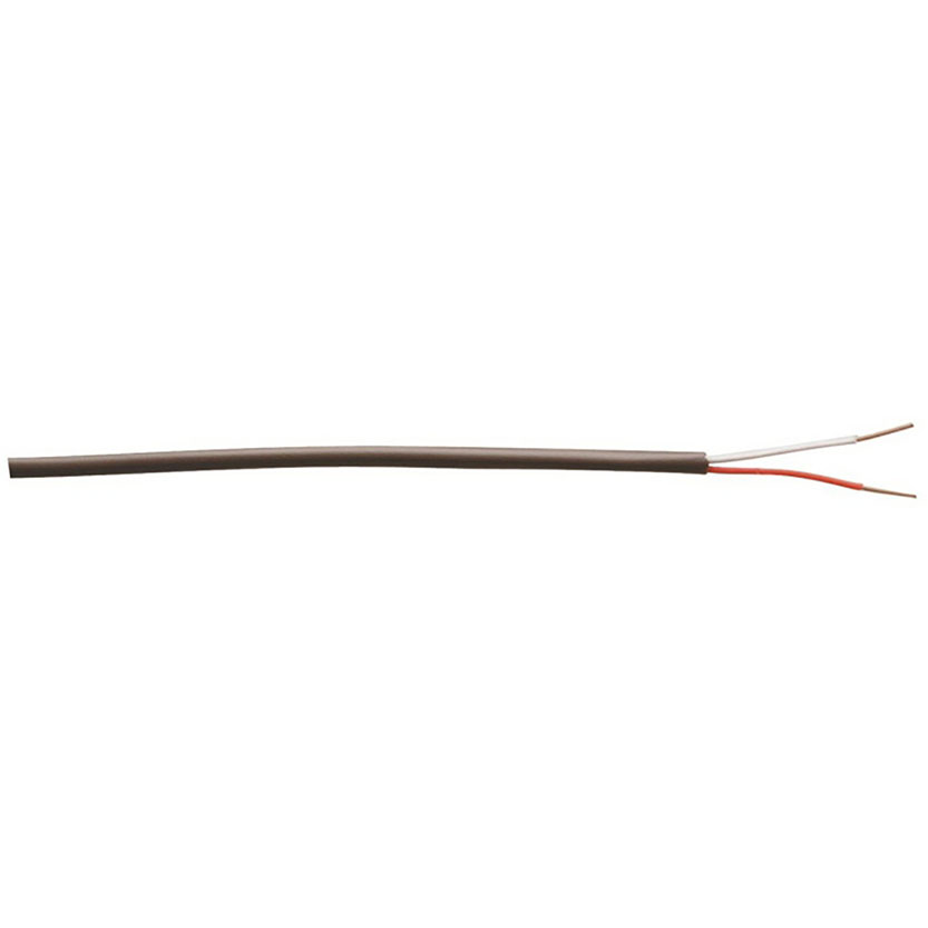 CCI 5407 Bell Wire, 18 AWG Wire, 2 -Conductor, Thermoplastic Insulation, Red/White Sheath, 150 V