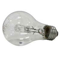 Sylvania 52549 Halogen Lamp, 28 W, Medium E26 Lamp Base, A19 Lamp, 435 Lumens, 2850 K Color Temp - 12 Pack