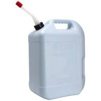 HOPKINS 50863 Water Can, 6.5 gal Can, Self-Venting Spout, Polyethylene