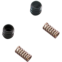 Danco 88005 Seat and Spring Set, Black, For: Milwaukee/Sears Model 2S-1H/C, 3S-7H/C and 4S-6H/C Fauc