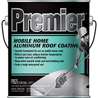 Henry PR525042 Roof Coating, Silver, 3.41 L Can, Liquid - 4 Pack