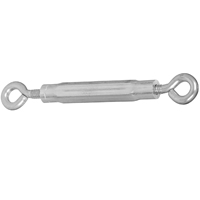 National Hardware 2170BC Series N221-754 Turnbuckle, 130 lb Working Load, 5/16-18 in Thread, Eye, Ey - 10 Pack