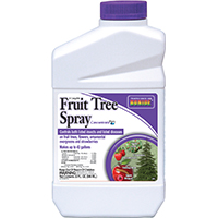 Bonide 203 Fruit Tree Spray, Liquid, Spray Application, 1 qt Bottle