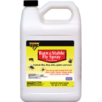 Bonide 46179 Barn and Stable Fly Spray, Liquid, Brown/Yellow, Mild Solvent, 4 gal