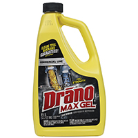 Drano Max Gel 22118 Clog Remover, Gel, Natural, Bleach, 42 oz Bottle