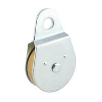 BARON 0171ZD-1-1/2 Single Pulley Block, 1-1/2 in Rope