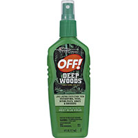 OFF! Deep Woods 21845 Insect Repellent VII, 6 fl-oz, Liquid, Clear, Pleasant