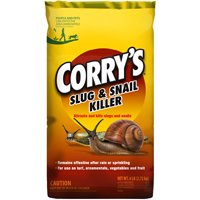 Corry's 100537447 Slug and Snail Killer Bait, Pellet, Scoop Application, 6 lb Pack