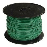 Romex 12GRN-SOLX500 Building Wire, 12 AWG Wire, 1 -Conductor, 500 ft L, Copper Conductor, Thermoplas