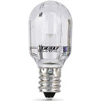 Feit Electric BPT6/SU/LED LED Lamp, Linear, T6 Lamp, 15 W Equivalent, E12 Lamp Base, Clear, Warm Whi